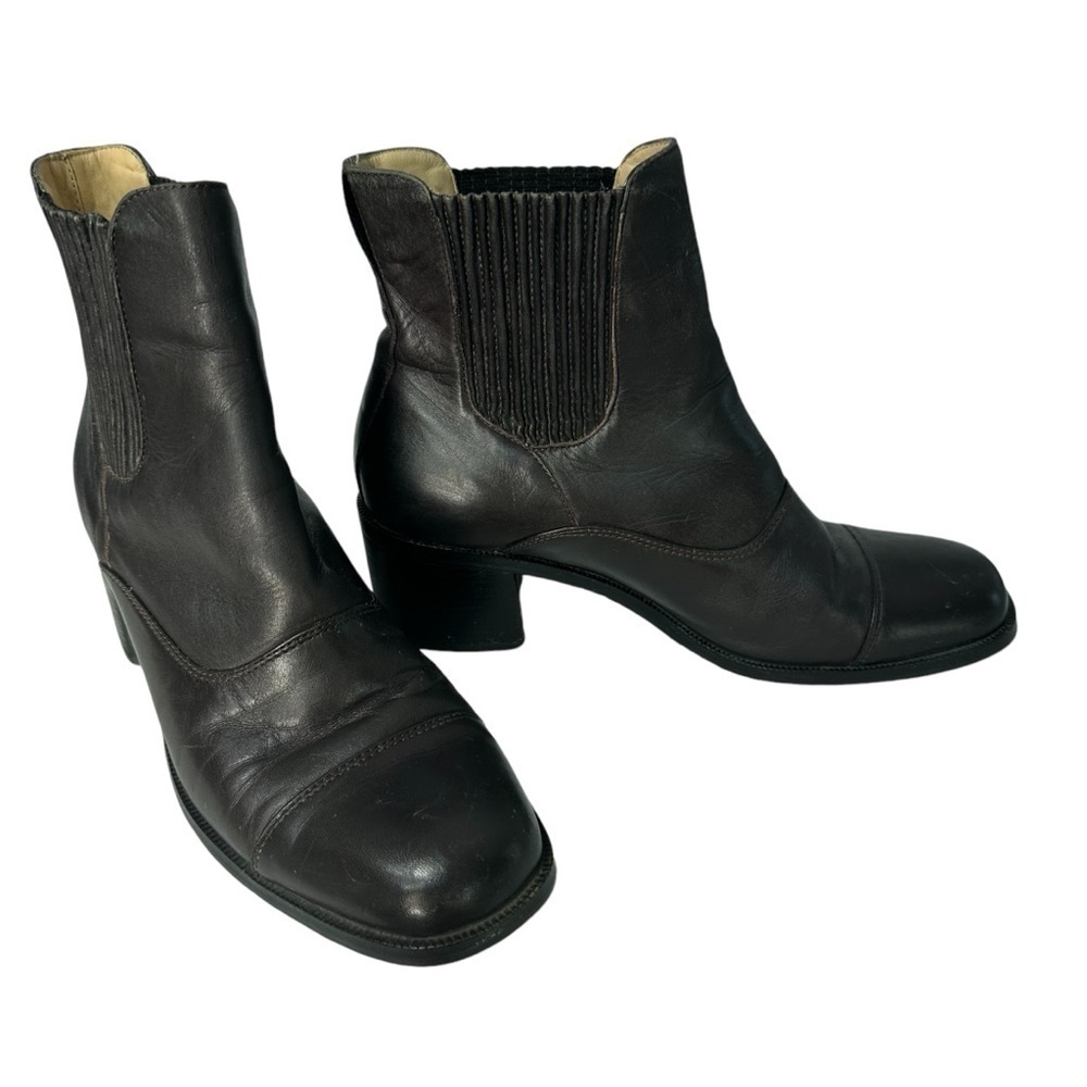 Ariat Genuine Leather Ankle Boots, Dark Brown, size 7M
